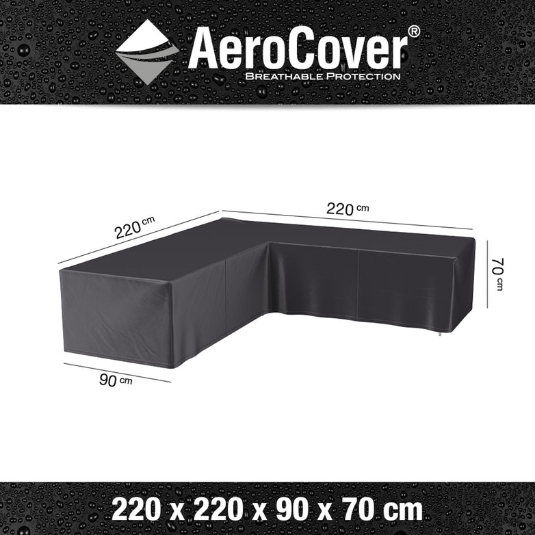 AeroCover - L-Shape Lounge Set Cover 220 x 220 x 90 x 70