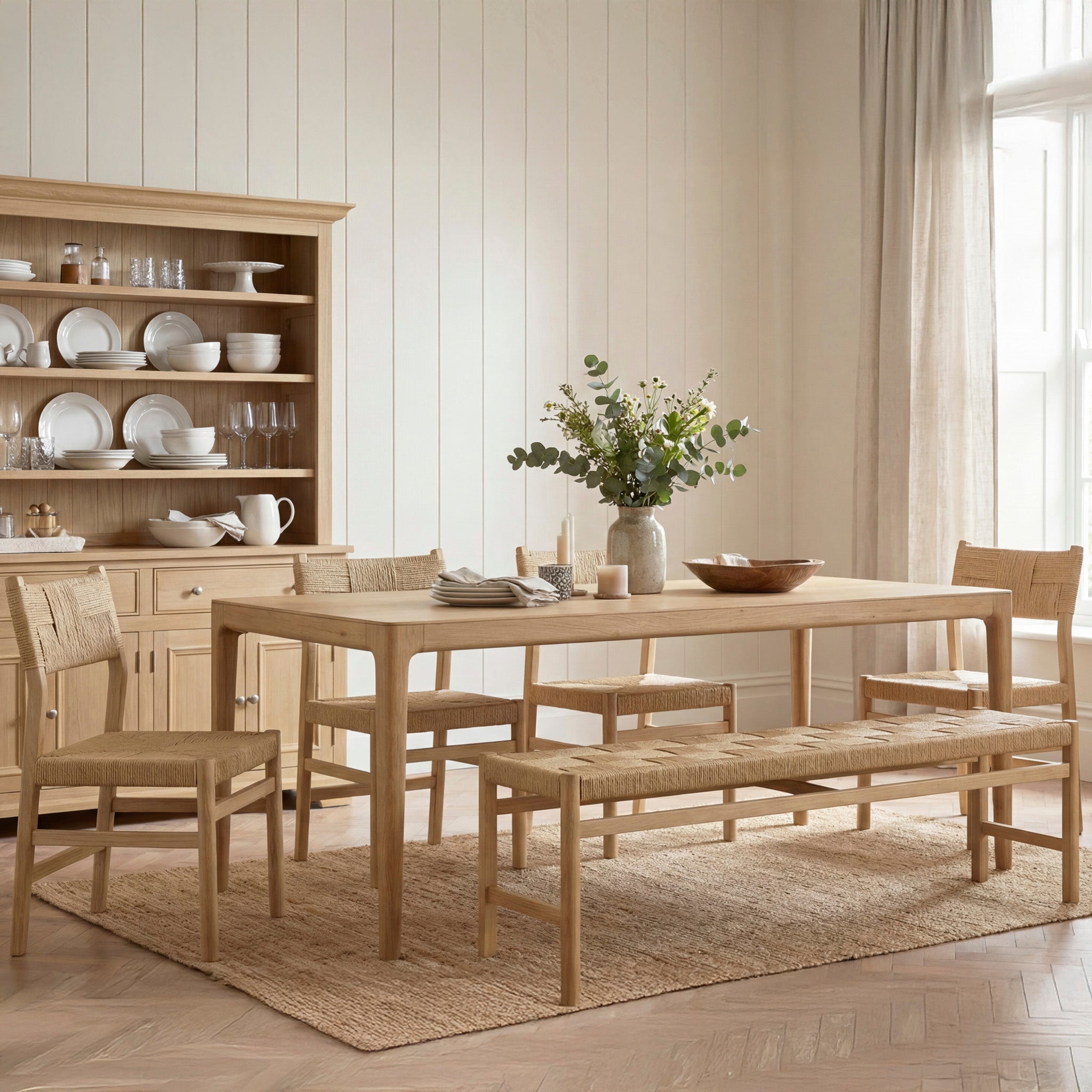 Black three-drawer nightstand with simple design and round knobs on a white background.