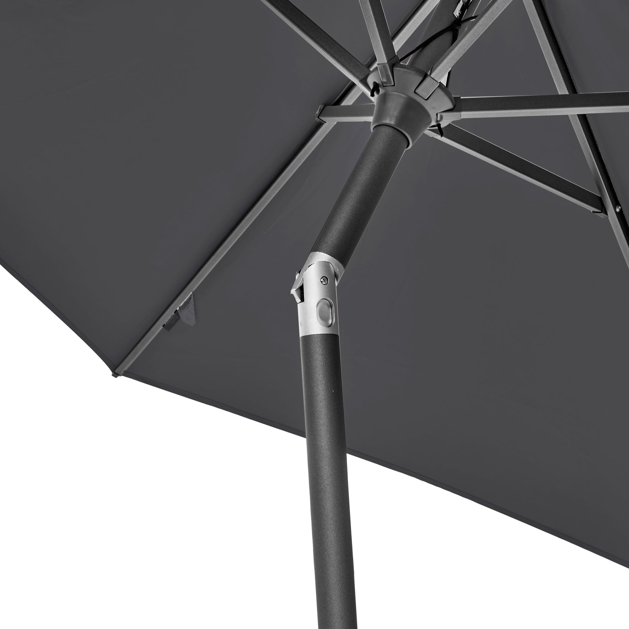 Riva 2.5m Round Anthracite Parasol