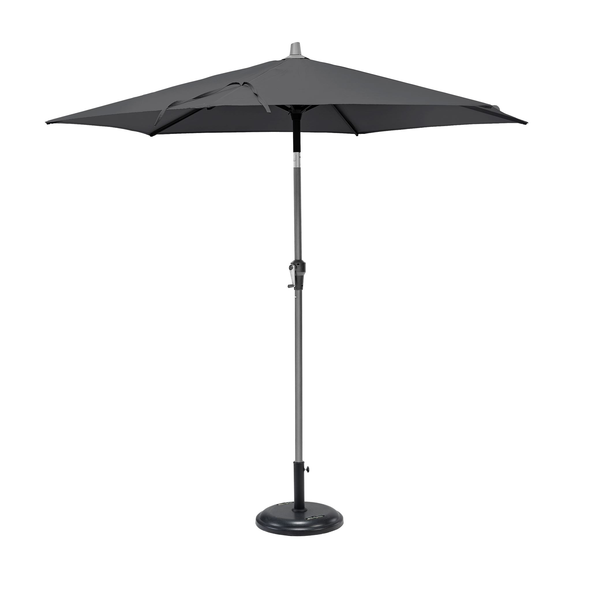 Riva 2.5m Round Anthracite Parasol