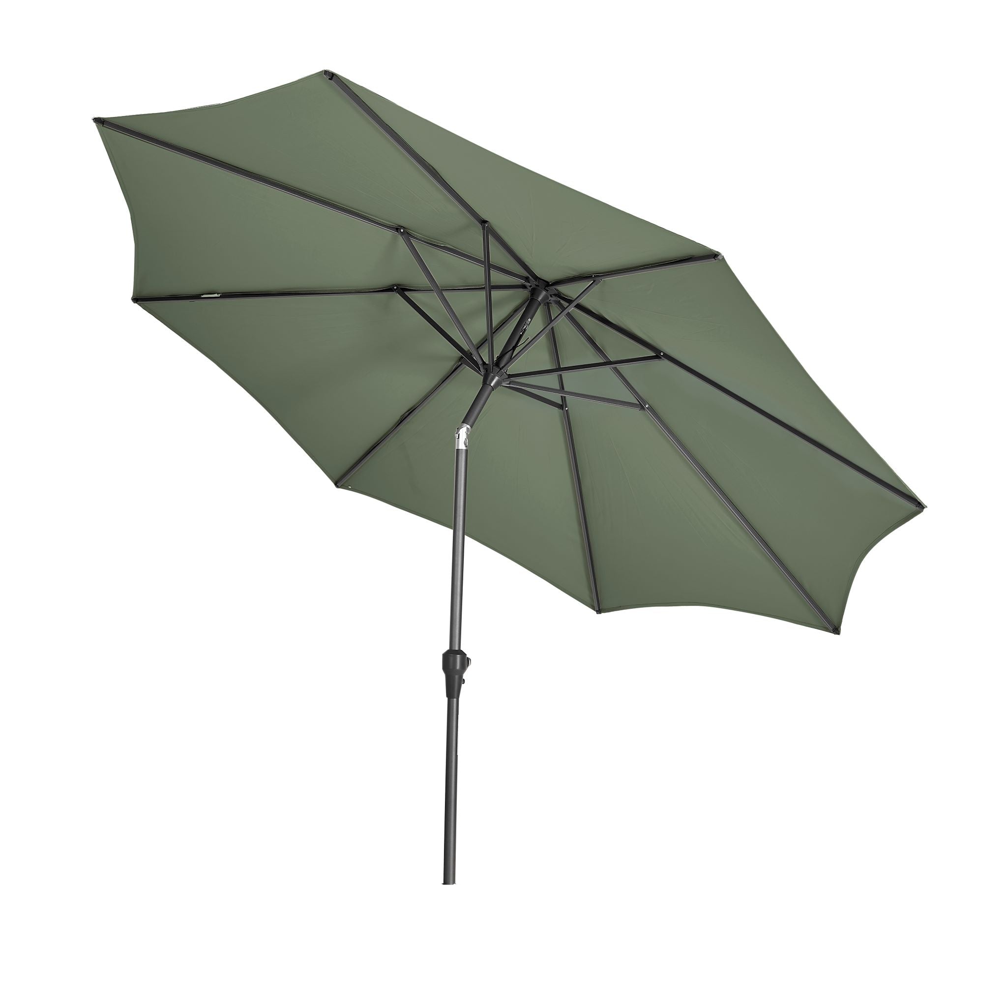 Riva 3m Round Green Parasol