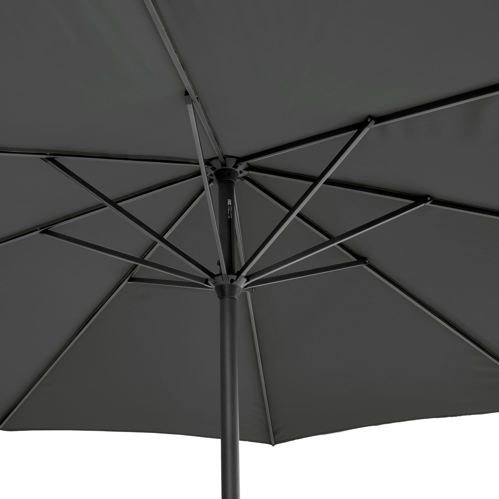 Riva 3.5m Round Anthracite Parasol