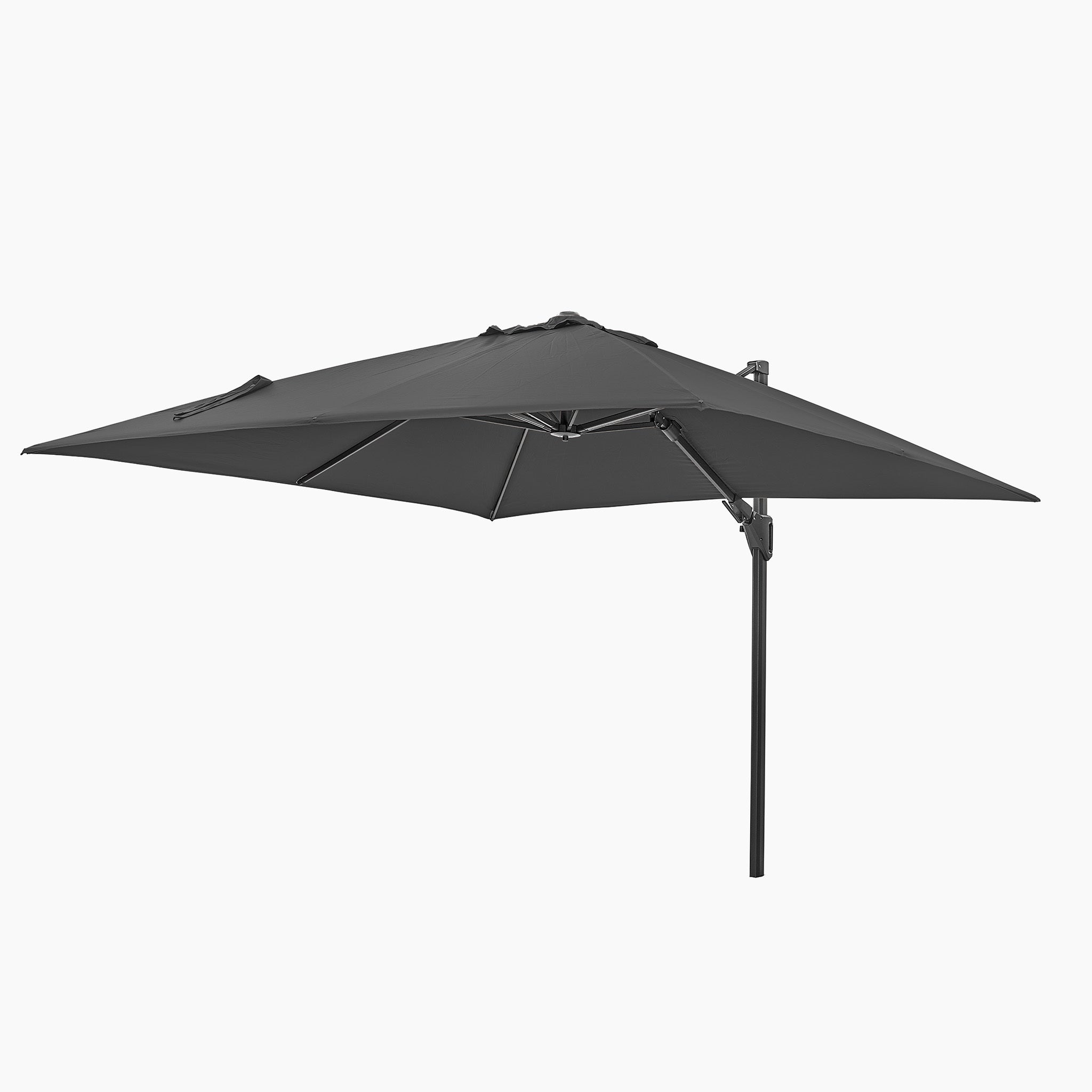 Challenger T2 3m Square Cantilever Parasol in Anthracite
