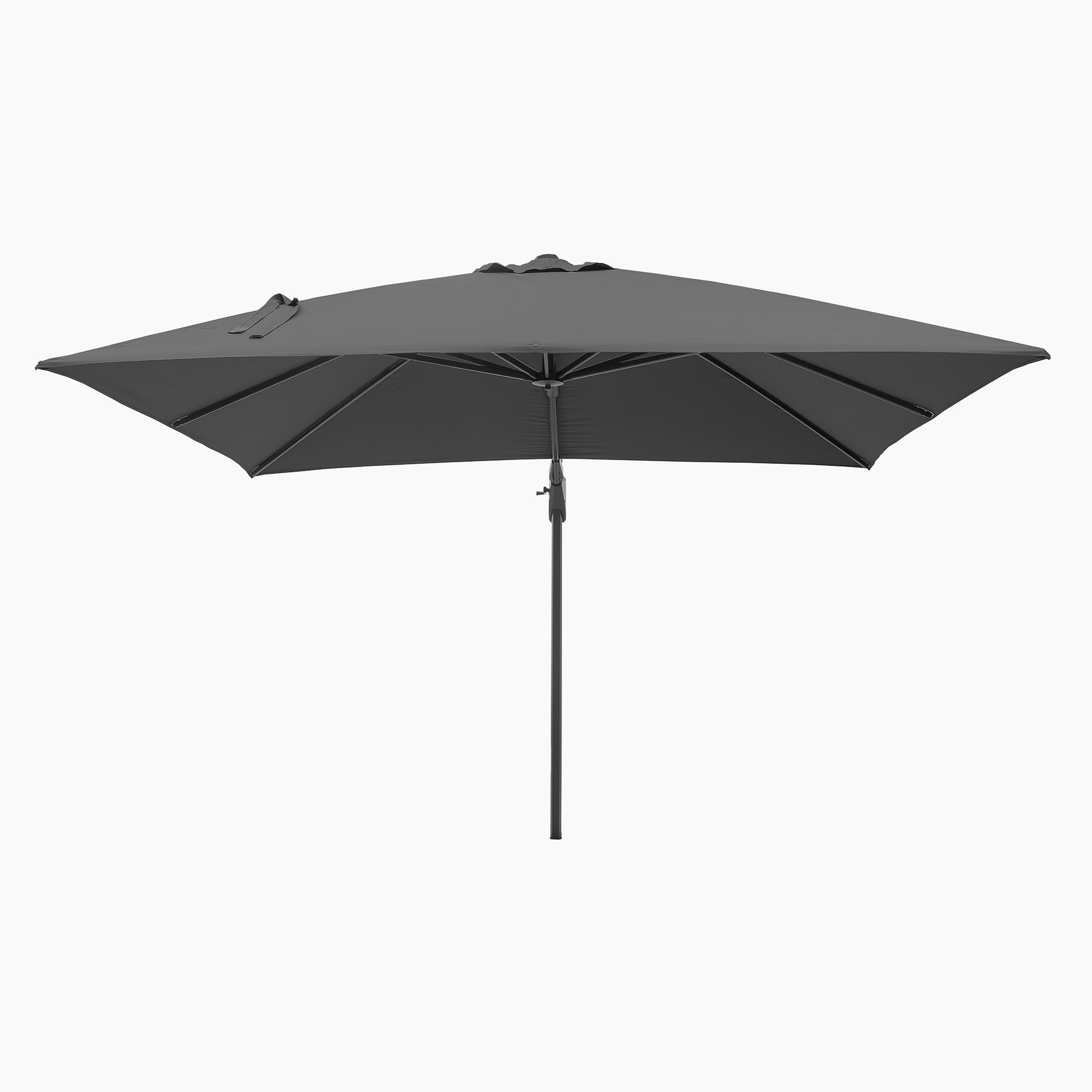 Challenger T2 3m Square Cantilever Parasol in Anthracite