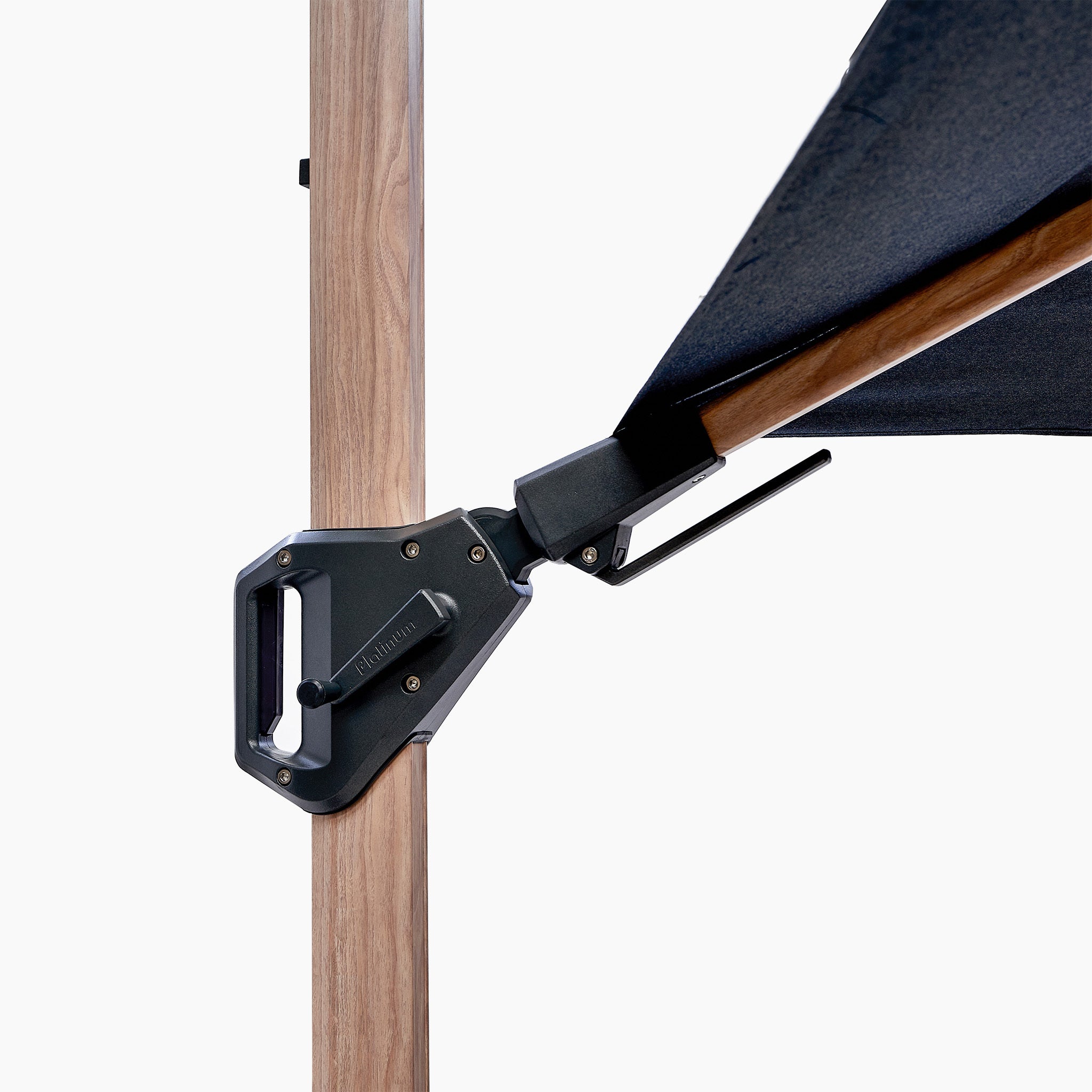 Challenger T2 Oak 3m Cantilever Square Parasol in Anthracite