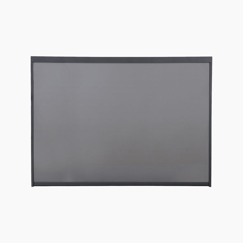 The Abierto 4m Electric Blind features a rectangular black frame, shown against a white background.