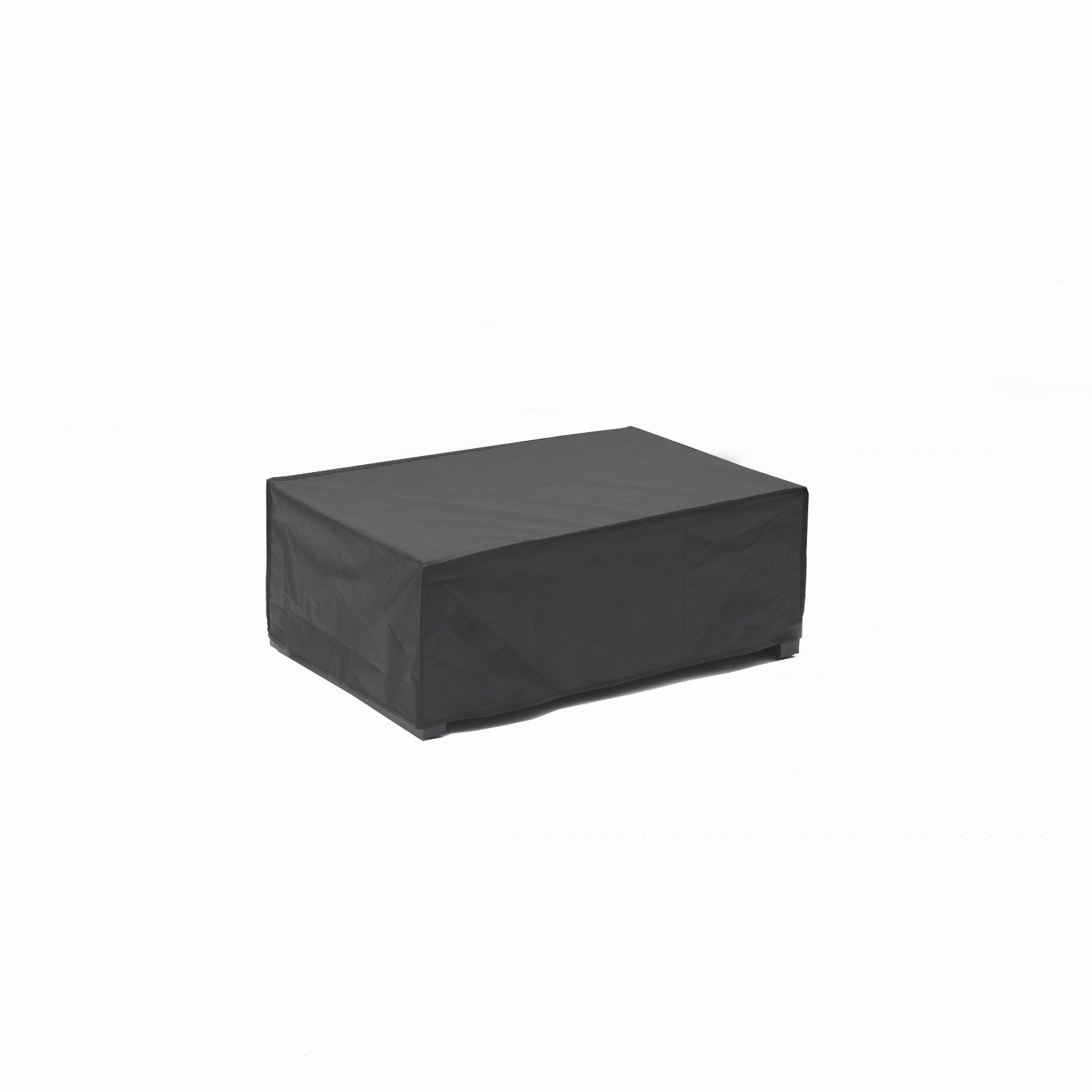 The Winter Cover for the Havana Aluminium Corner Group is a rectangular black outdoor cover, ideal for protection, shown on a white background.
