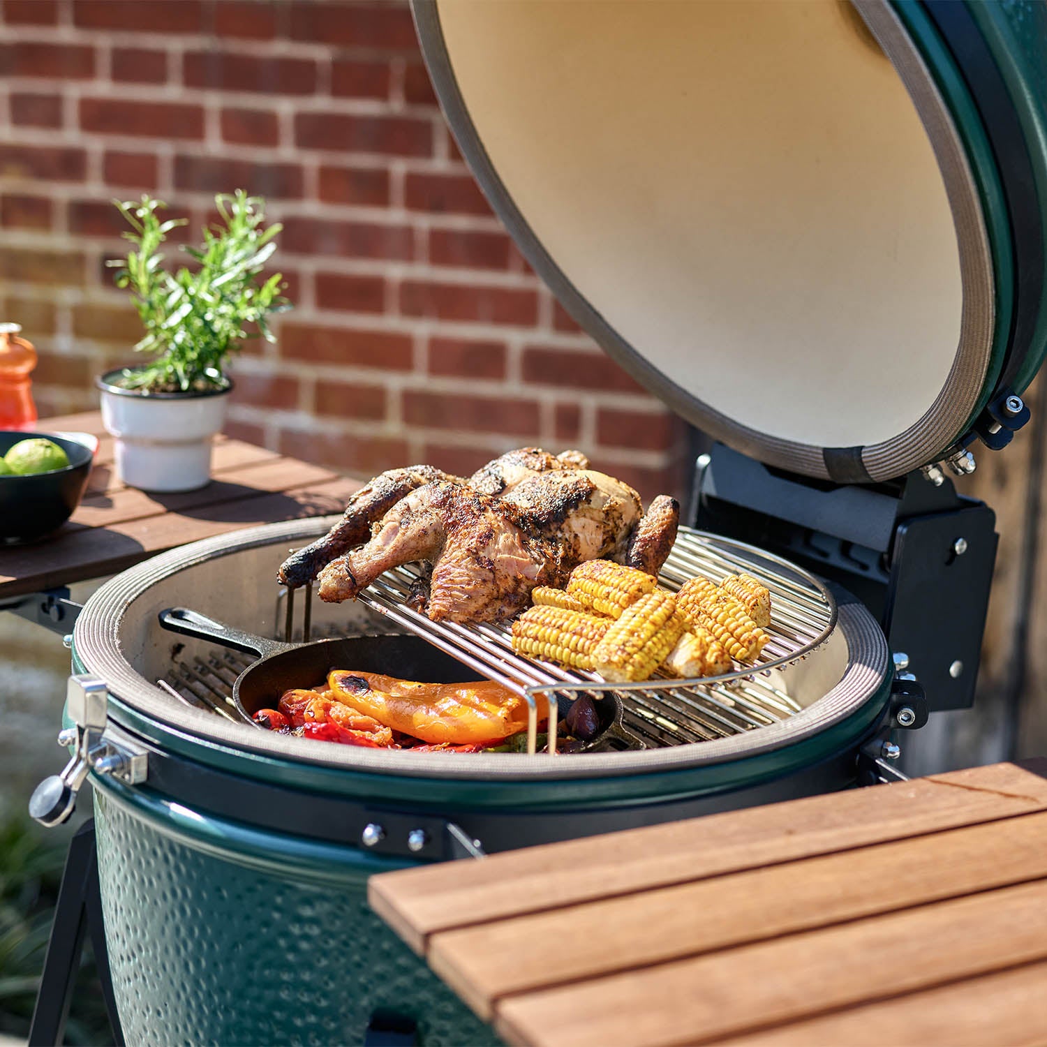 Cooking Grid Expander for 21" & 22" Kamado Grills