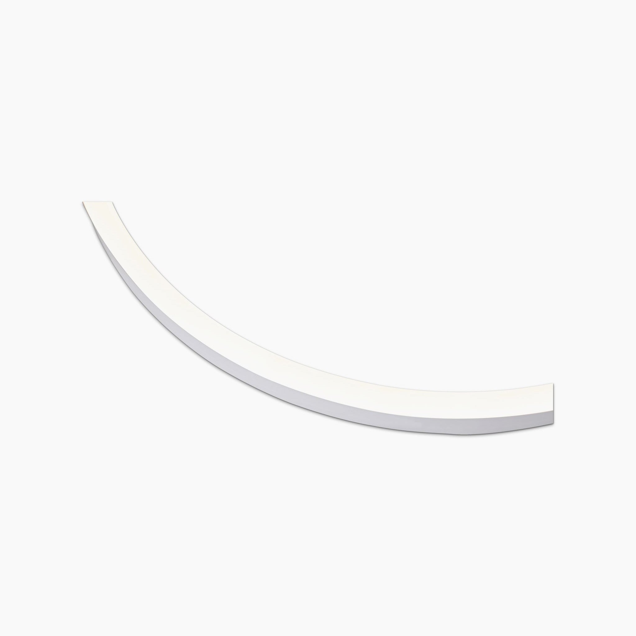 The Paulmann - Plug & Shine Outdoor 31W LED Light Strip in Warm White, set against a white background, offers a sleek look with its curved design. It provides homogeneous lighting that's perfect for any setting. Additionally, its weather-resistant construction ensures durability and versatility across various environments.