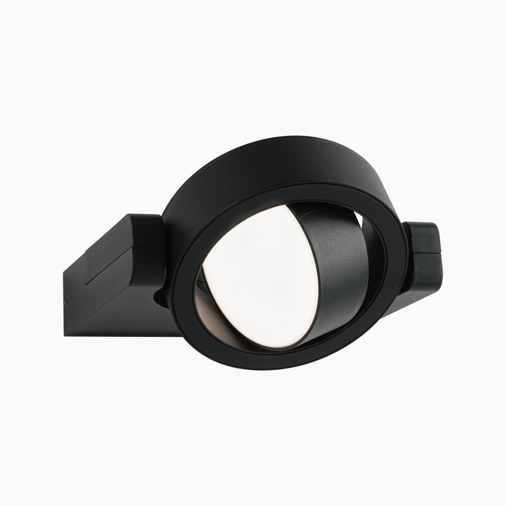 Experience cutting-edge lighting with the Paulmann Outdoor Swivea 8W LED Wall Light in Anthracite, a contemporary wall-mounted fixture boasting a sleek circular design ideal for outdoor settings. Its cardanic swivelling feature allows for versatile and adaptable lighting against any crisp white backdrop.