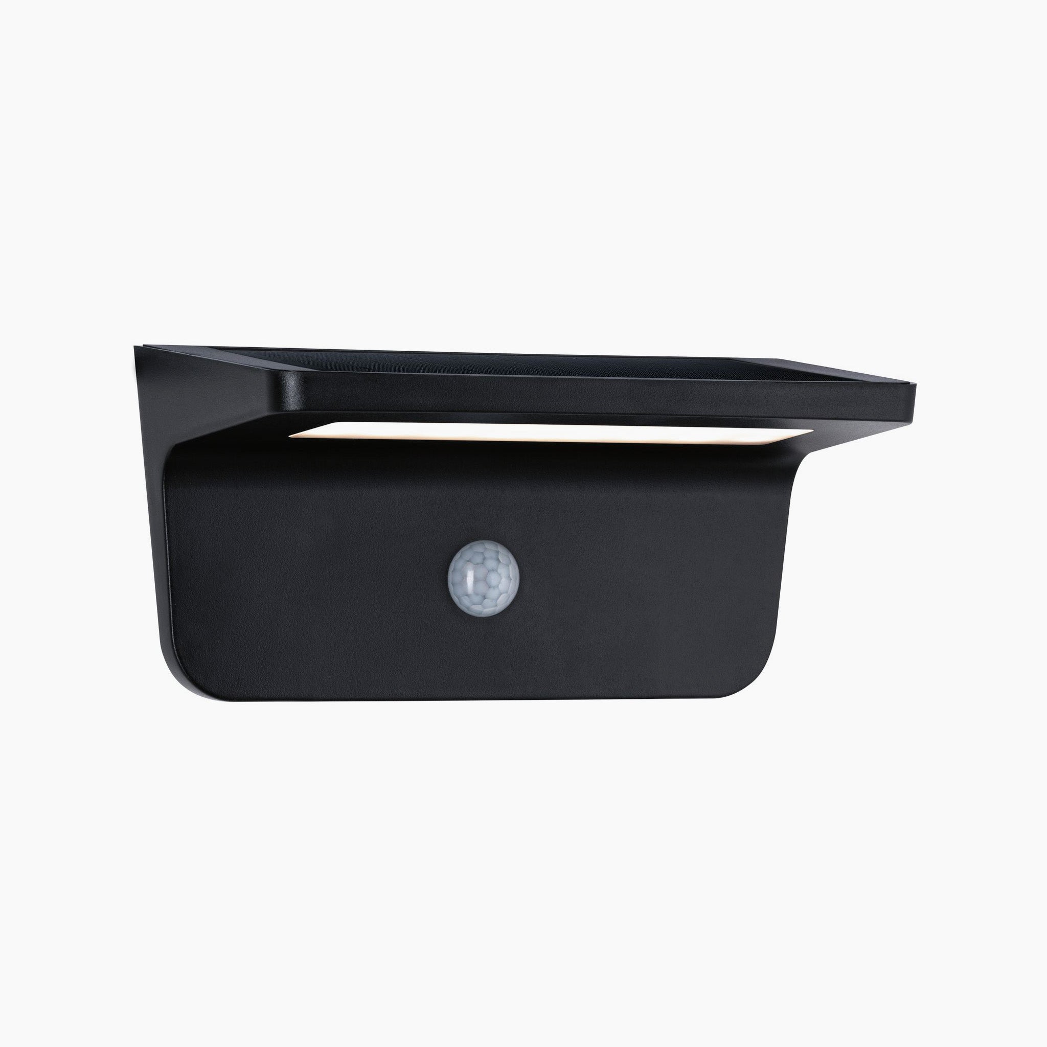 The Paulmann Outdoor Cyrus 5W LED Solar Wall Orientation Light with Motion Detection in Anthracite is ideal for exterior walls. This stylish luminaire offers IP44 protection, guaranteeing durability and dependable performance in diverse weather conditions.