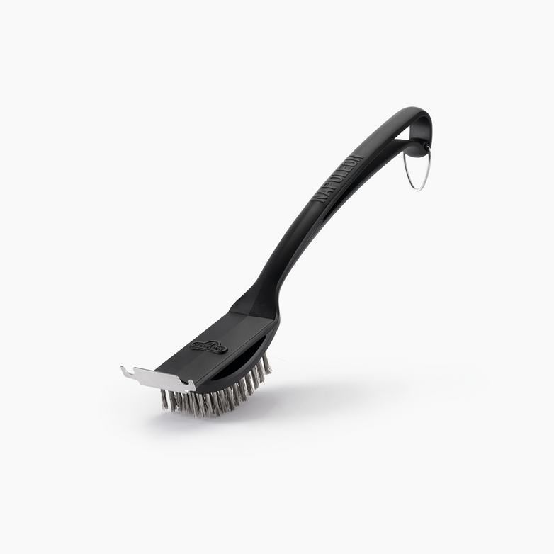 Napoleon Grill Brush with Stainless Steel Bristles and Scraper