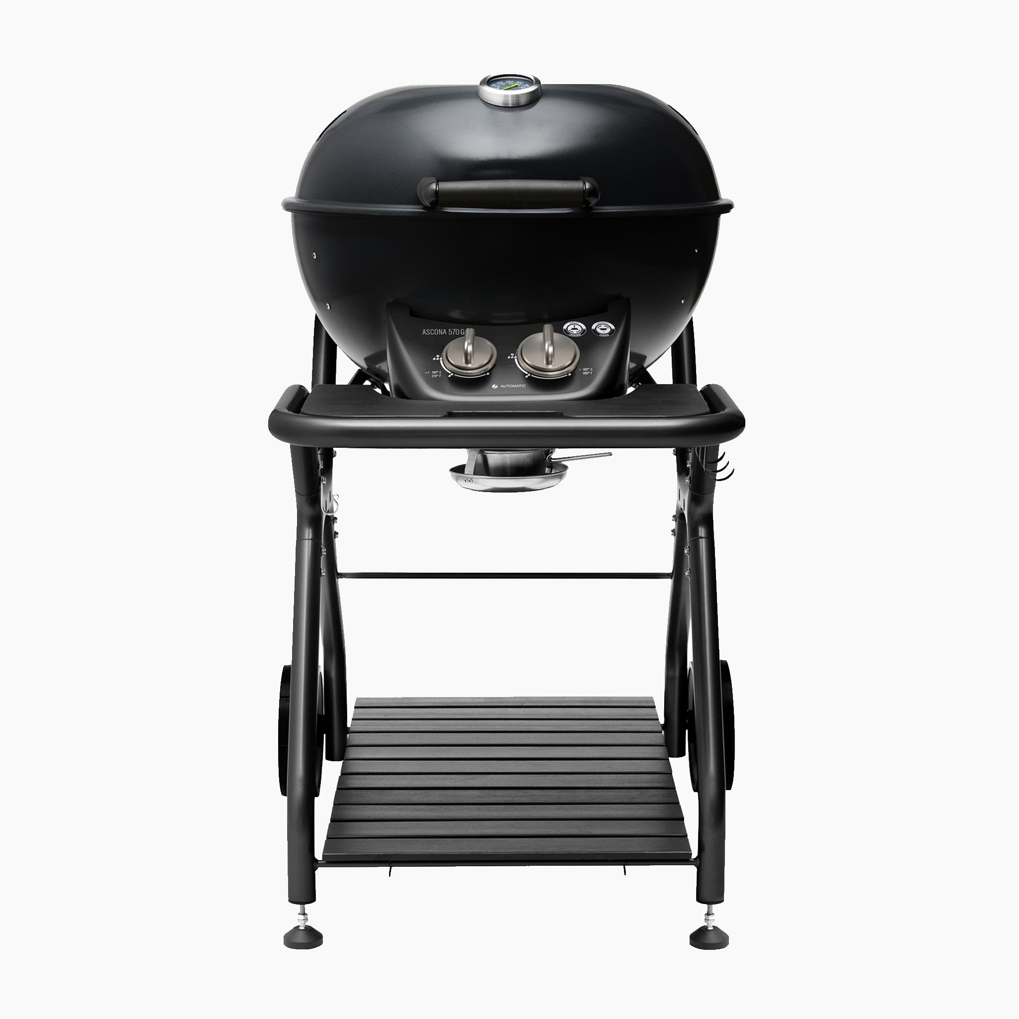 Ascona 570G All Black Edition Gas Kettle Barbecue