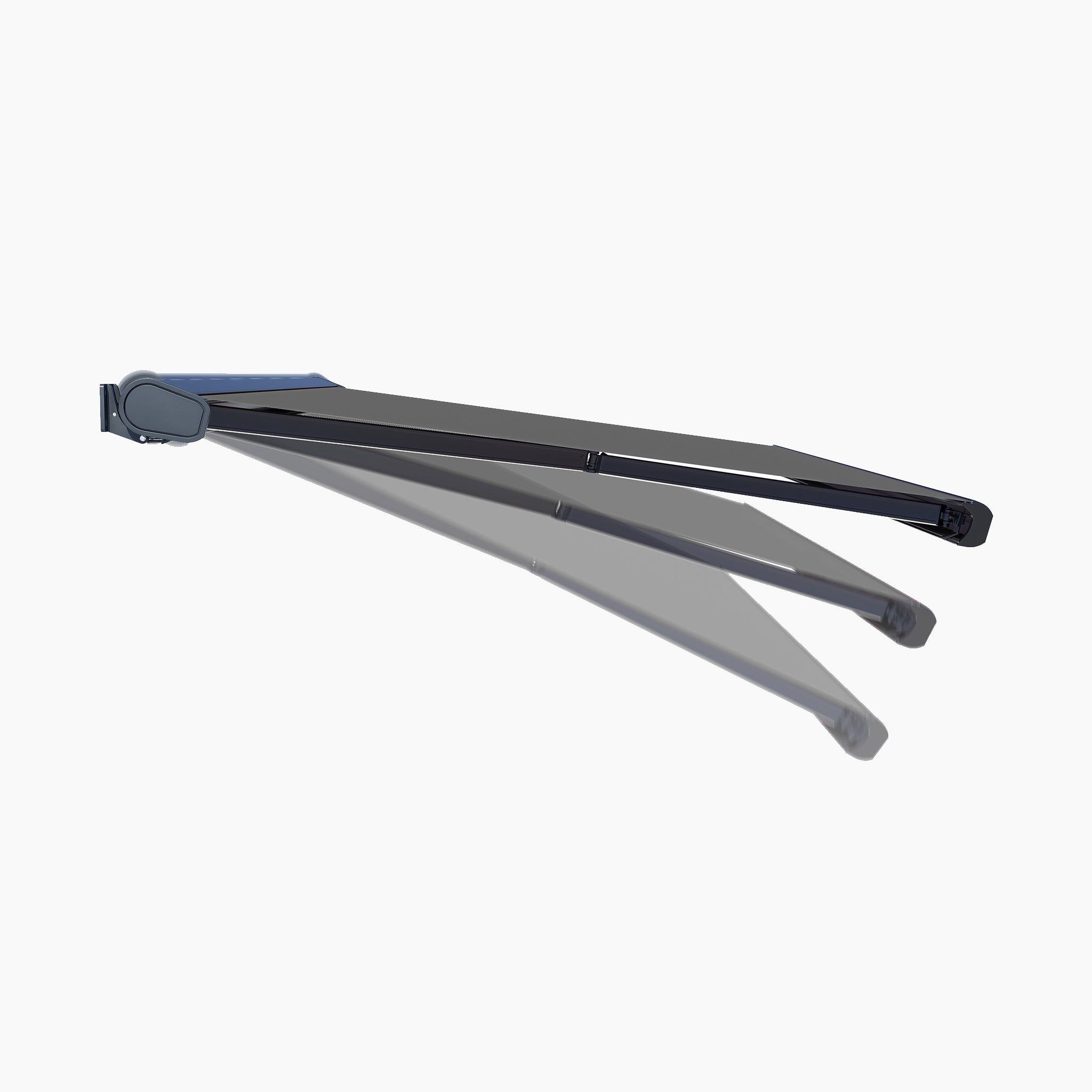 4m x 3m Electric Motorised Awning in Grey