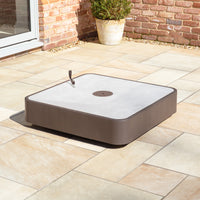 Costa Fillable Parasol Base with Ceramic Plate