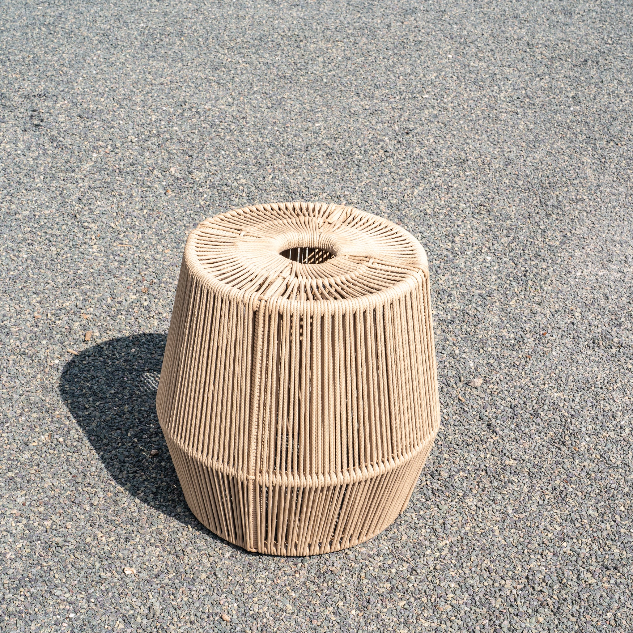 Rubin Stool in Beige (Ex Display)