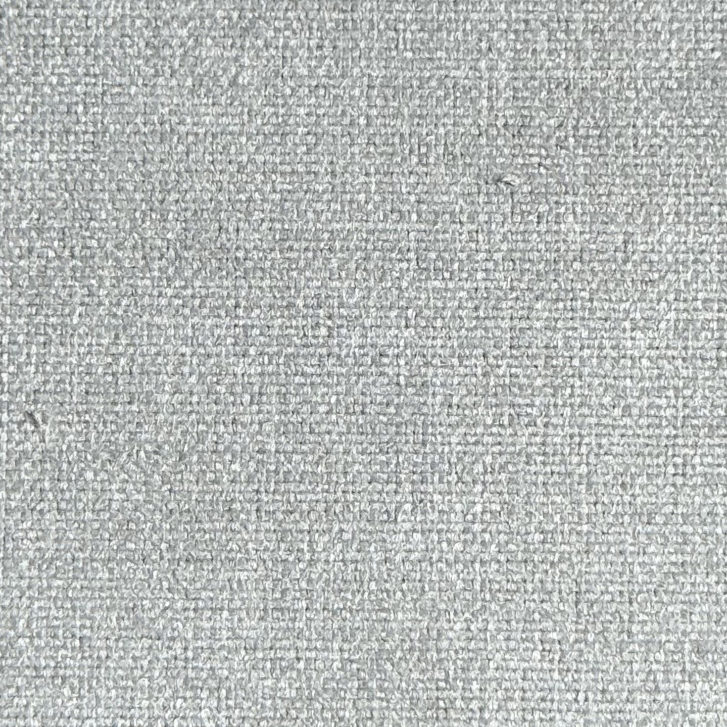 Dove Grey Fabric features a light gray woven design with a subtle, textured grid pattern.