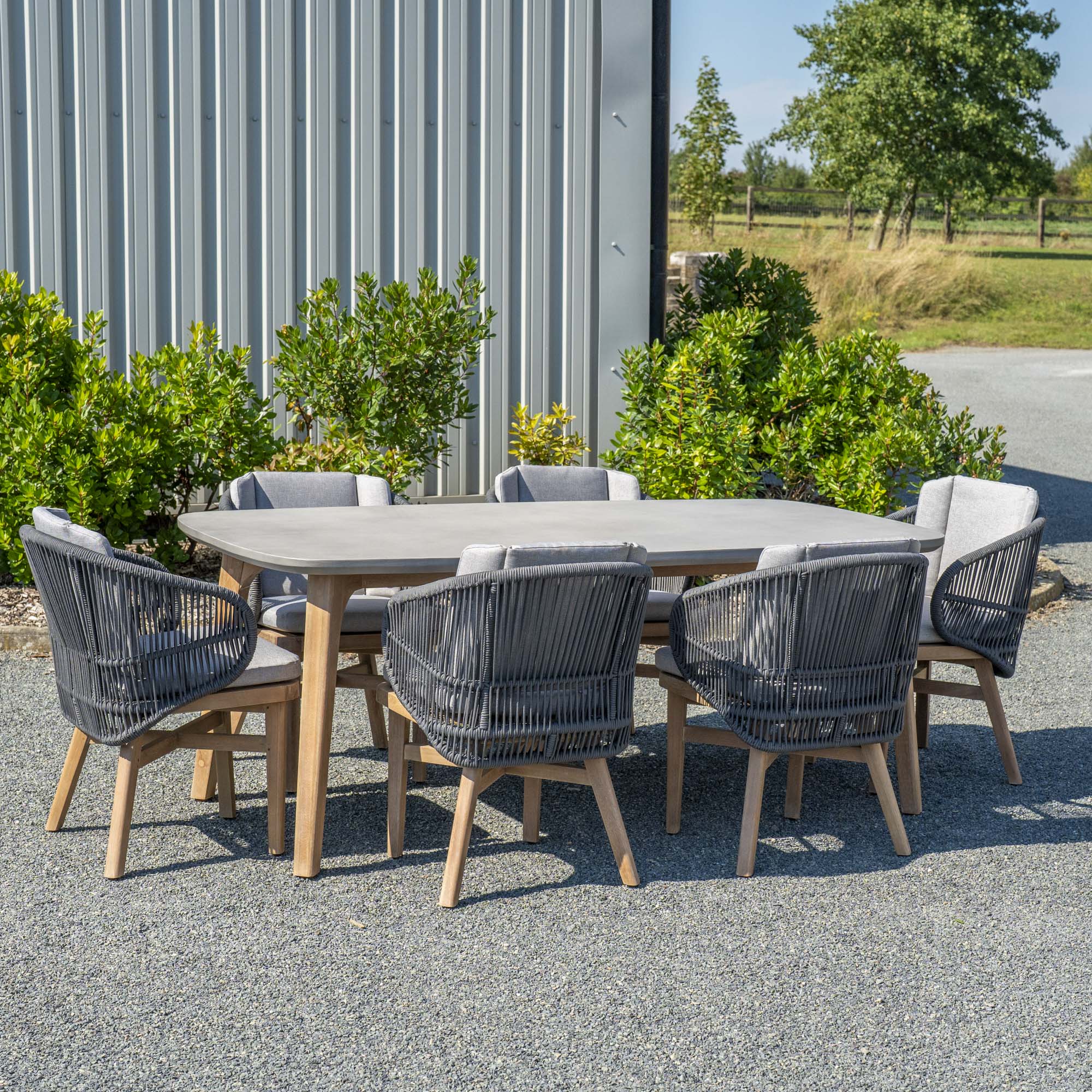 Mali 6 Seat Dining Set (Ex Display)