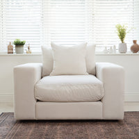 Hampshire Modular Armchair in Ivory