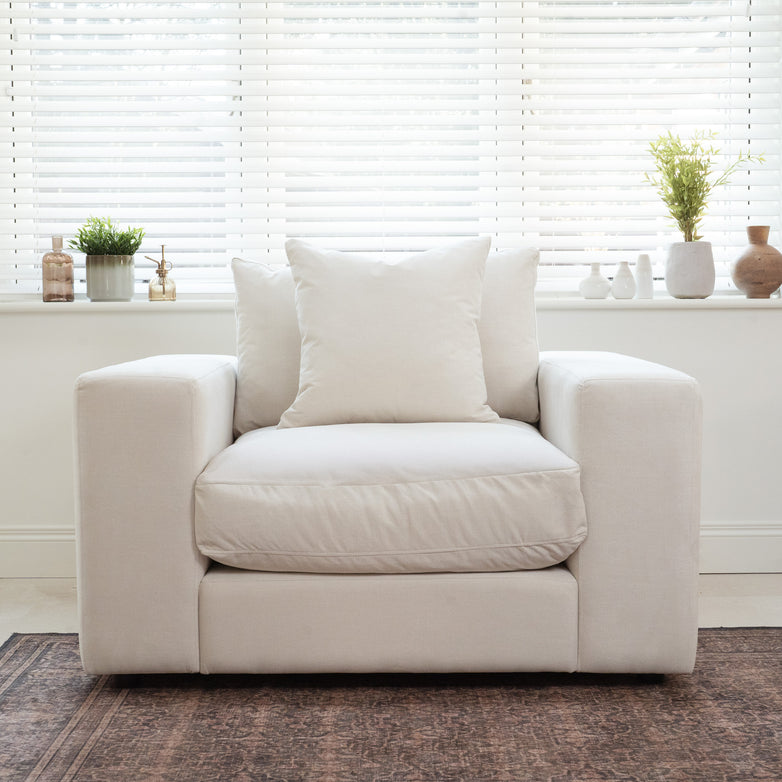 Hampshire Modular Armchair in Ivory