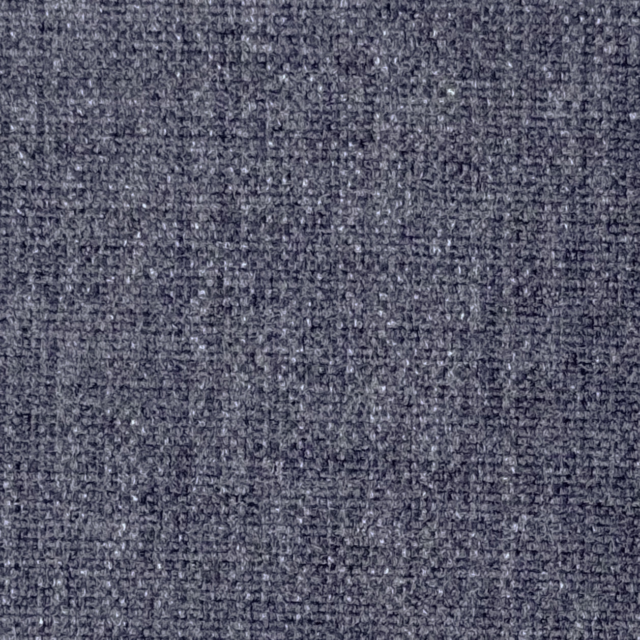 Close-up of Midnight Blue Fabric showing its woven texture with a subtle pattern and visible threads.