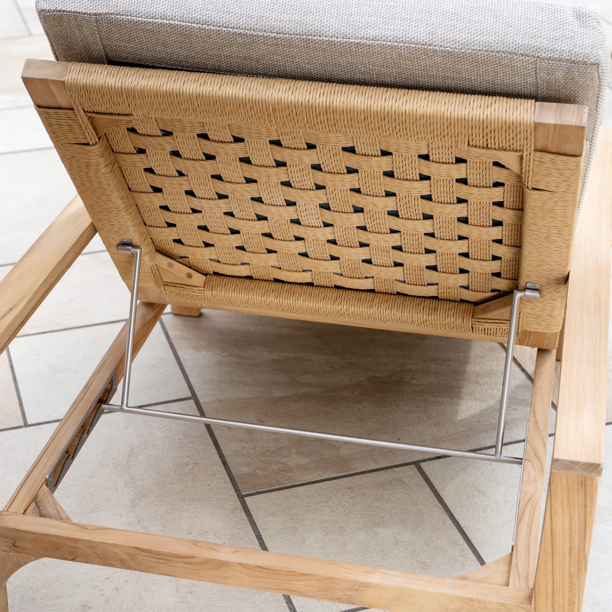 Nola Sunlounger in Fawn