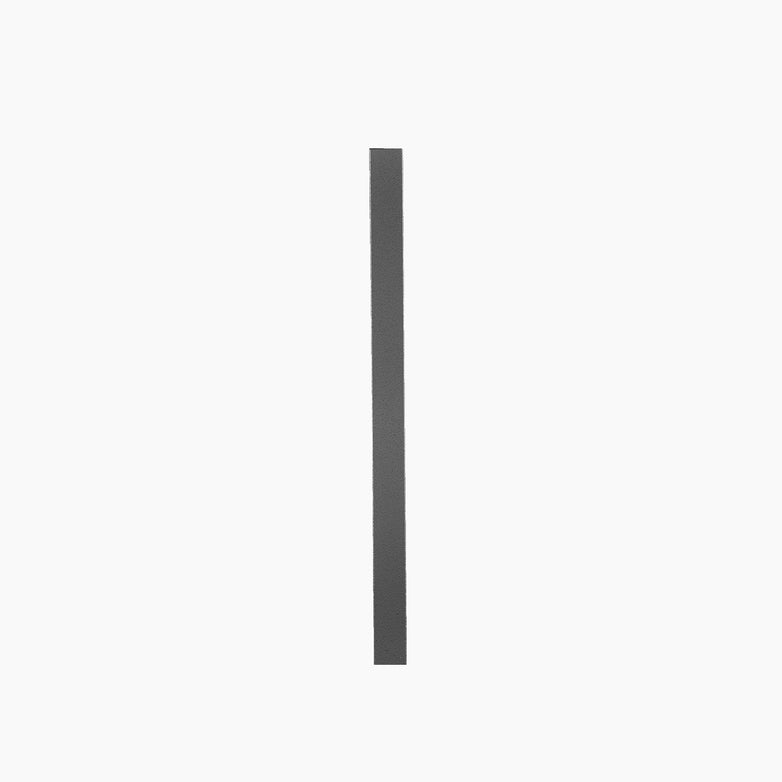 A long, vertical black rectangle on a white background, reminiscent of the clean finishes of the Napoleon Oasis End Panel.