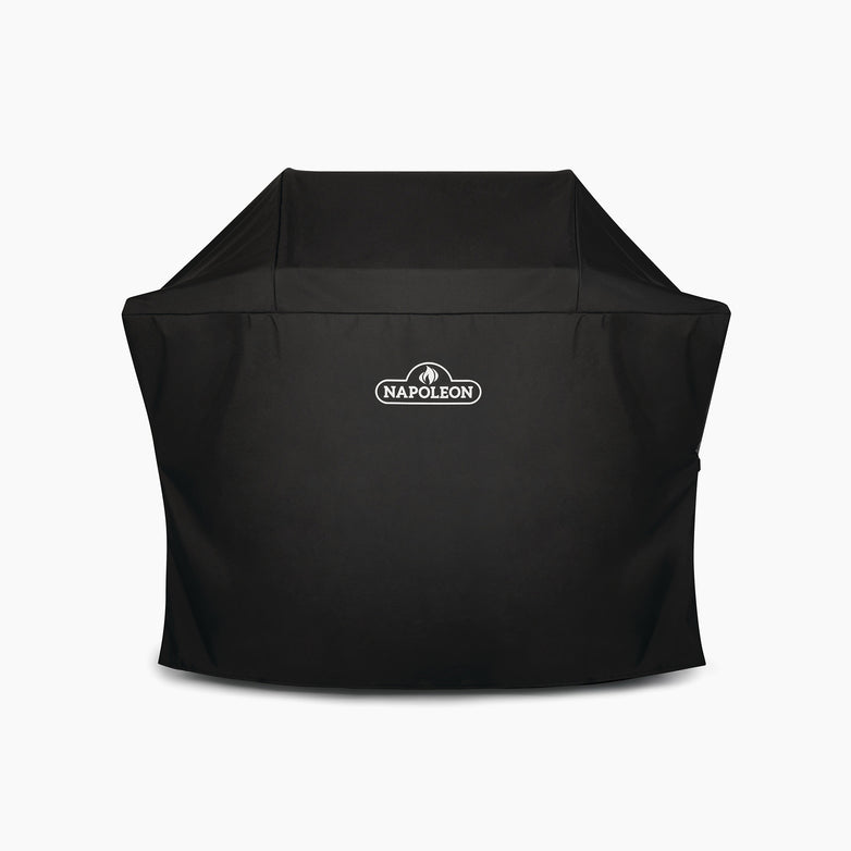 The Napoleon Freestyle Series Cover features water-resistant fabric and UV inhibitors, ensuring long-lasting durability.