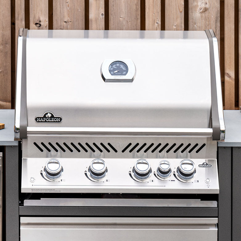 Napoleon Prestige Pro 500 Built-in Gas Grill - Natural Gas