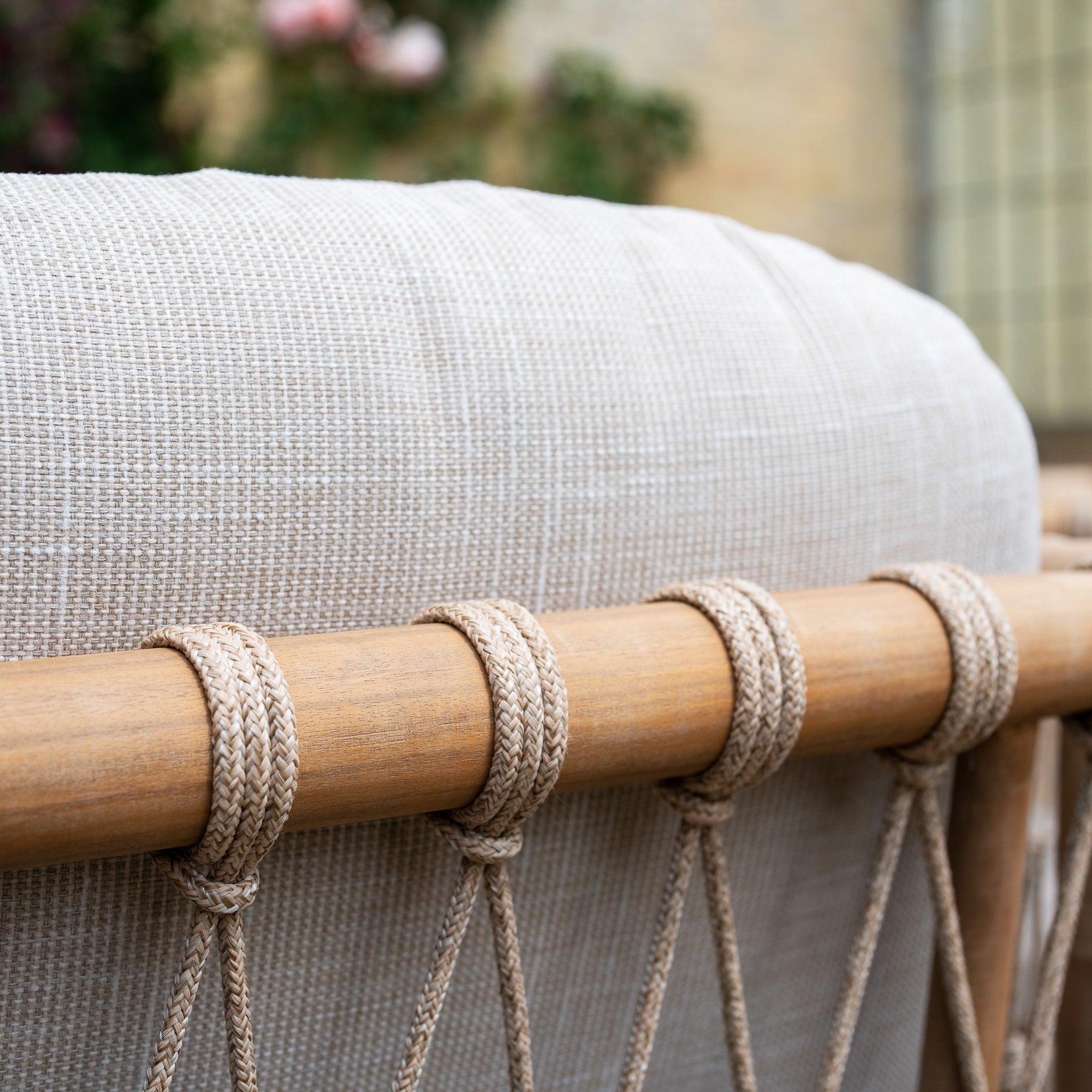 Paia 8 Seat Round Dining Set in Linen