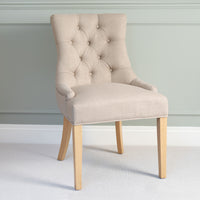 Regent Chair Set of 2 in Beige