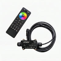 a remote control and a cable