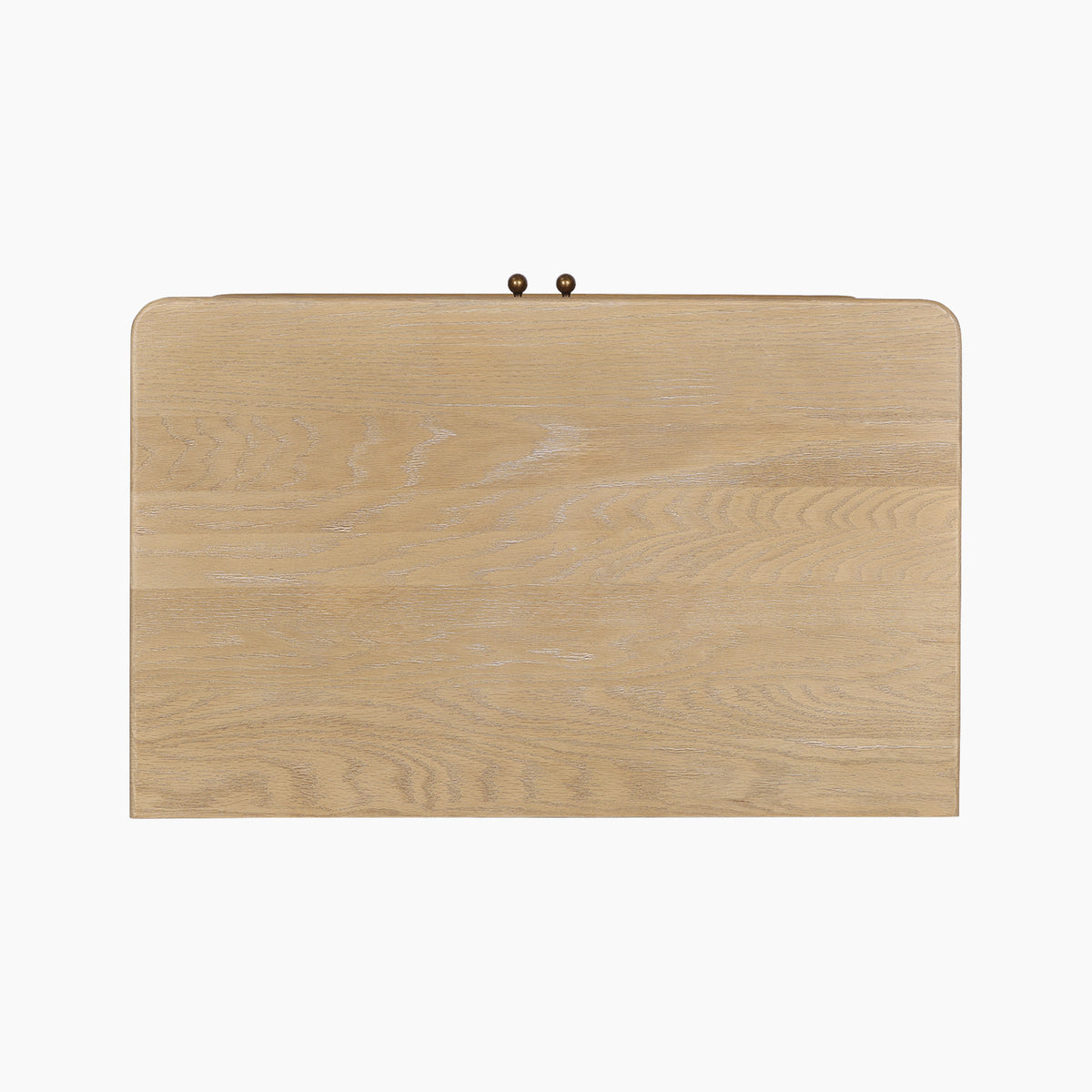 Light wood rectangular tabletop with subtle grain patterns, viewed from above against a white background—an ideal surface to complement your Hadley Herringbone Drinks Cabinet in Natural or any stylish home bar cabinet.