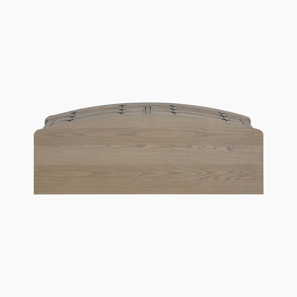 Ophelia Chest of 6 Drawers in Natural with curved lid and metal hinges, ideal for bedroom storage.