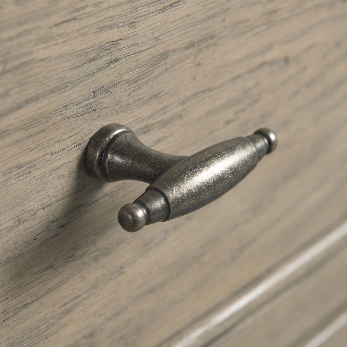 a close up of a drawer handle