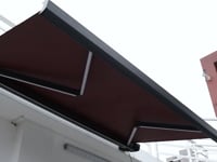 4m x 3m Electric Motorised Awning in Grey