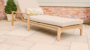 Nola Sunlounger in Fawn