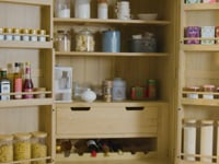 Burford Triple Larder Unit in Warm White