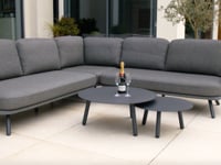 Dekota Corner Sofa Set in Fawn