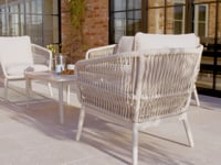Rhea 2 Seat Sofa Set in Grey