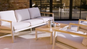 Cora 3 Seat Sofa Set in Grey