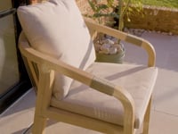 Quay 6 Seat Round Dining Set in Mocha