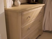 Amberley 3 Chest of Drawers in Warm White