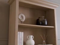 Amberley Large Bookcase in Warm White