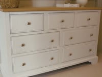 Amberley 3 Over 4 Chest of Drawers in Light Oak
