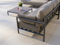 Sorelli Corner Sofa Set in Truffle