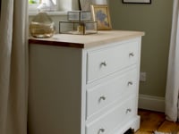 Amberley 3 Chest of Drawers in Warm White