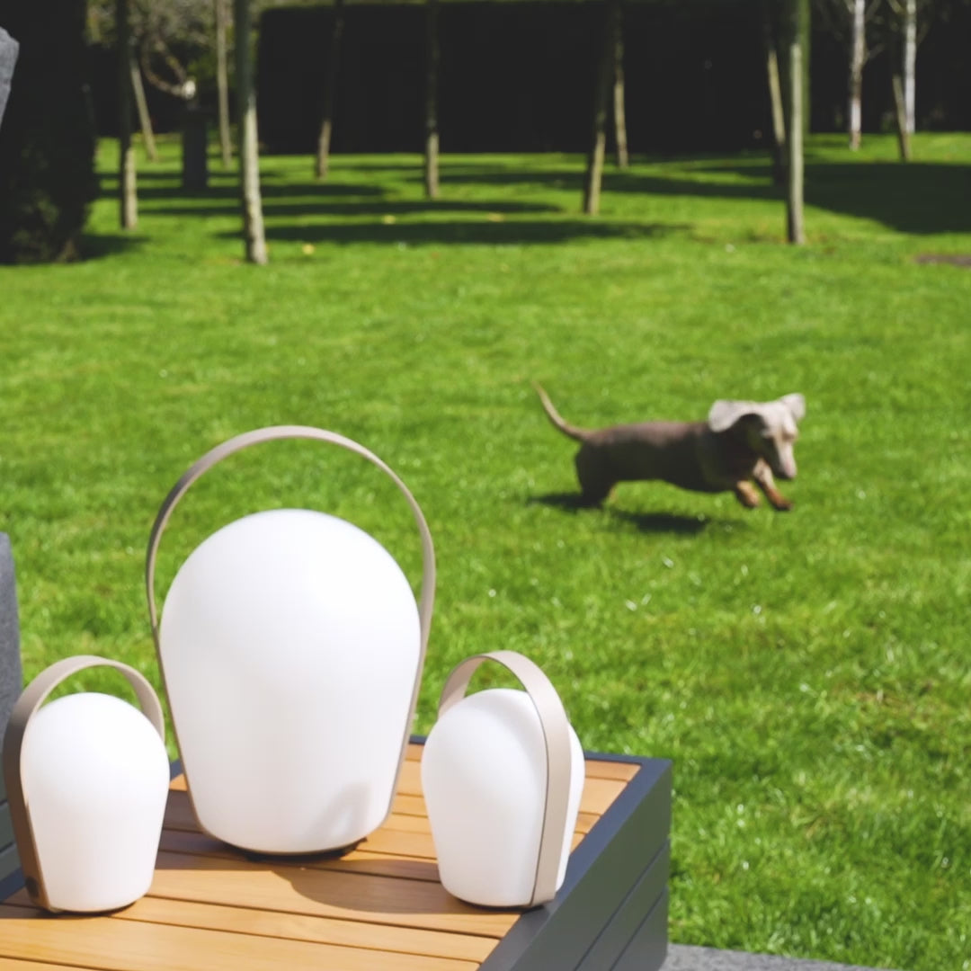 Bob Small Table Light in Sand (3 Pack)