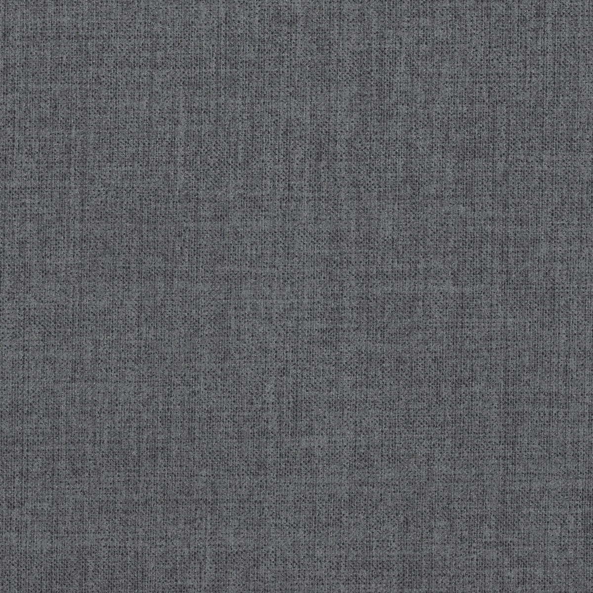 Close-up of Smoke Grey textured fabric with a subtle grid pattern, perfect for modern appeal. Ideal for upholstering the Wiltshire Footstool.
