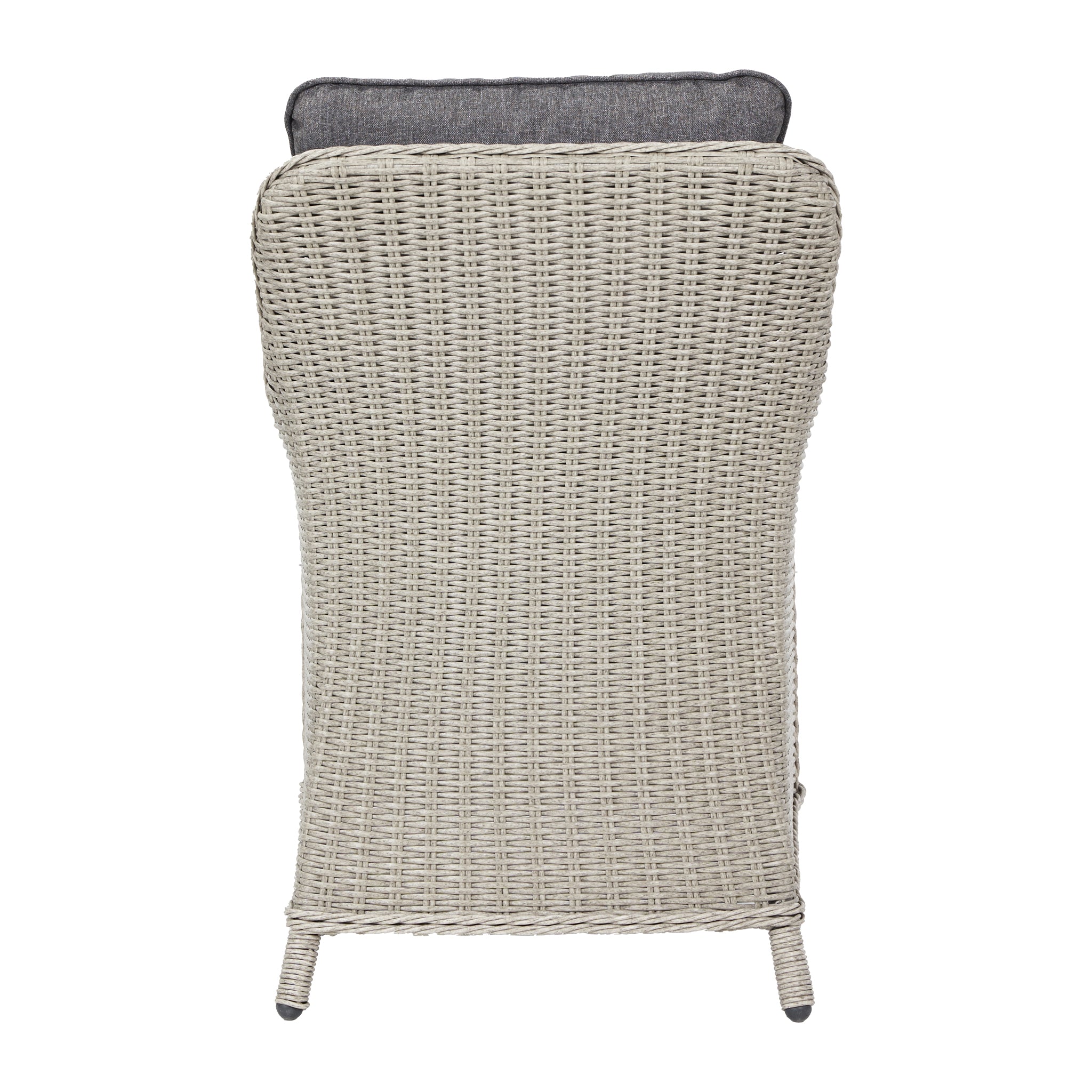 Antigua Bistro Set with Ceramic Top in Stone Grey